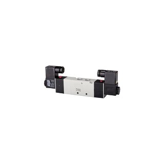5/3-Wegeven. elektropn. Mitte belüft., G 1/8 230V 50Hz 400l/min