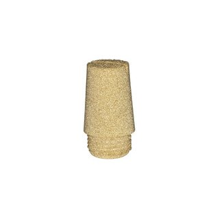 Schalldämpfer aus Sinterbronce value line, Schlitz, G 1/4