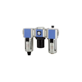 Wartungseinheit 3-tlg. G, PC-Beh., BG 400, G 1/2, 1,5-9 bar, HA