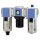 Wartungseinheit 3-tlg. G, PC-Beh., BG 400, G 1/2, 1,5-9 bar, HA