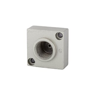 Adapterplatte zur Montage von Standardmanometern (rund) Serie G