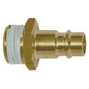Nippel, NW 7,2 - 7,8, Messing blank, G 3/8 AG...