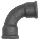 Bogen 2a, 90°, kurz, Rp 3/4 i., Rp 3/4 i., Temperguss...