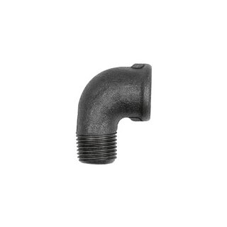 Winkel 92, 90°, Rp 2 i., R 2 a., Temperguss schwarz