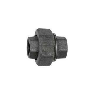Verschraubung 340, konisch dicht., Rp 3/4, Rp 3/4, Temperg. schw.