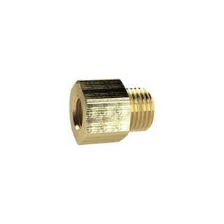 Reduziernippel lang, G 1 1/4 a., G 1 1/2 i., SW 55, Messing