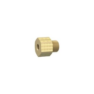 Reduziernippel lang, M5 a., M3 i., SW 7, Messing