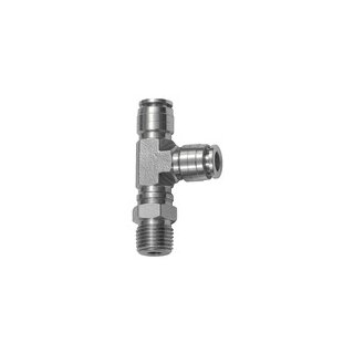 T-Steckverschr., L-Form, drehbar, R 3/8 a., Schlauch-Ø 10, ES