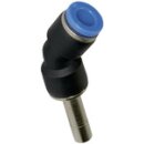 Steckverbindung 45°, Stecknippel 6 mm Blaue Serie,...