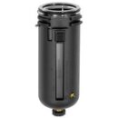 Polycarbonatbehälter mit Schutzkorb und halbautom....