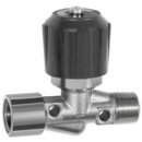 Nadelventil, Messing vernickelt, IG/AG, Rp/R 3/8, DN 8