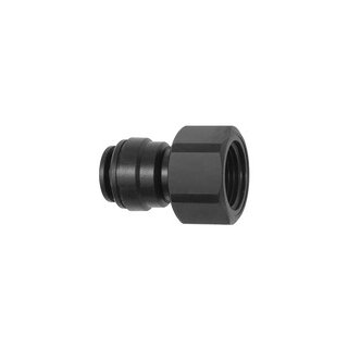 Aufschraubverbinder POM, G 1/4, für Schlauch-Außen-Ø 8 mm