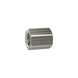 Muffe mit Außensechskant reduzierend G 1/2 i. M14x1,5 i. MS vern.