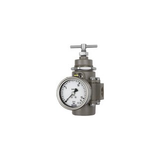 Edelstahl-Guss-Druckregler, 1.4401, BG 1, G 1/4, 1,7 - 17,5 bar