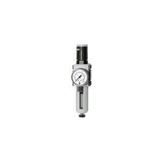 Filterregler FUTURA, PC, SK, manometer, BG 2, G 3/8, 0,5-10 bar, HA