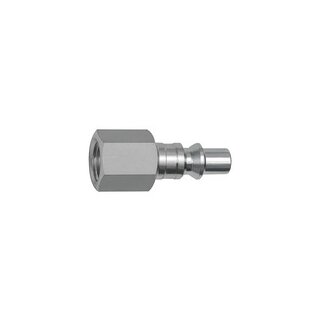 Nippel für Kupplungen NW 5,5, ARO 210, Stahl, NPT 1/4 IG