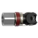 Schwenk-Sicherheitskupplung NW 6, ISO 6150 C, Stahl, NPT...