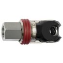 Schwenk-Sicherheitskupplung NW 8, ISO 6150 C, Stahl, G...