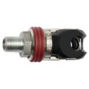 Schwenk-Sicherheitskupplung NW 8, ISO 6150 C, Stahl, NPT...