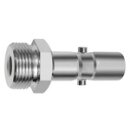 Nippel f. Kuppl. NW 11, schwere Reihe, 2-stufig, Stahl, G...