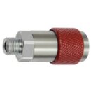 Unv. Dreh-Sicherheitskupplung NW 6, ISO 6150 C, G 3/8 AG,...