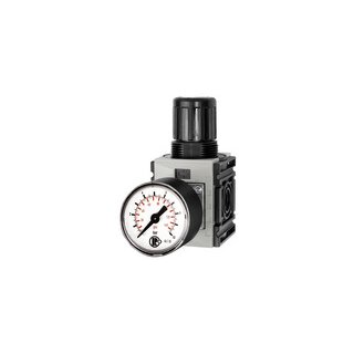 Druckregler FUTURA-mini, Standardmanometer, BG 0, G 1/4, 0,5-10 bar