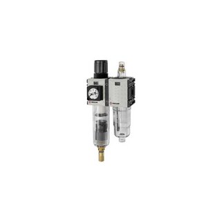 WE 2-tlg. FUTURA-mini, PC-Beh., Kompaktmanometer, G 1/4, 0,1-4, VA