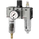 WE 3-tlg. FUTURA-mini, PC-Beh., Stand.manometer, G 1/4,...