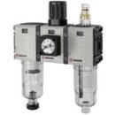 WE 3-tlg. FUTURA-mini, PC-Beh., Kompaktmanometer, G 1/4,...