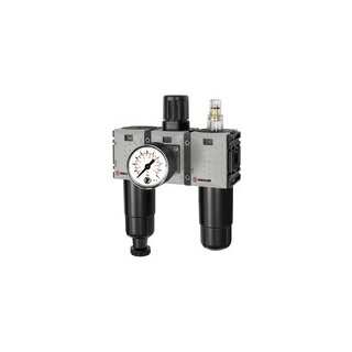 WE 3-tlg. FUTURA-mini, Metallbe., Stand.manometer, G1/4, 0,5-10, HA