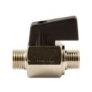 Mini-Kugelhahn, glatte Oberfläche, MS vern., G 1/2...