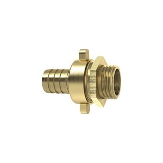 3/3 Standrohrver., G 3/4 AG x 19, Mutter 1", flachd., leicht, MS