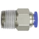 Gerade Steckverschraubung Blaue Serie mini, R 1/8 a.,...