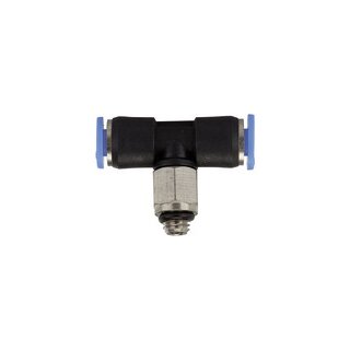 T-Steckverschraubung Blaue Serie mini, drehbar, G 1/8