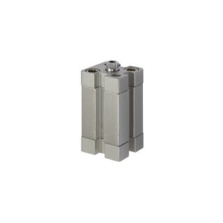 Kompaktzylinder,  einfachw., IG, eingef., Ø12, Hub10, M5, ISO21287