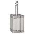 Kompaktzylinder, einfachwirk., AG, ausgef., Ø63,...