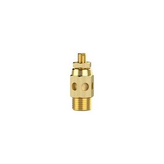 Schalldämpfer, Bronce gesintert, Messing-Gehäuse,einstellbar,G1