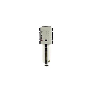 Vorfilter FUTURA, Metallbeh., Sichtrohr, 0,3 µm, BG1, G 1/4, VA