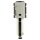 Vorfilter FUTURA, Metallbeh., Sichtrohr, 0,3 µm, BG4, G 3/4, VA