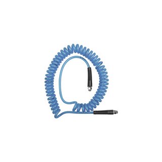 Spiralschl., Verschraubung, gewebever. PU, G 3/8, ø 12x8, 7,5 m
