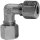 Winkel-Verschraubung, Rohr-Außen-Ø 28 mm, Stahl verzinkt