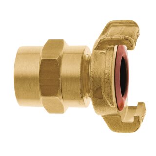 GEKA plus Schlauchstück XK 3/4 - 19mm MS m. Schlauchfassung DVGW