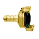 GEKA Schlauchstück 360 1 - 25mm MS drehbar
 2-teilig
