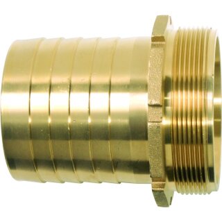 Schlauchstutzen TW AG G 1 1/4 MS m.
 Tüllenprofil