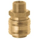 ESSK-Ventilsteckdosen AG G 3/8 MS m.
 Sechskant