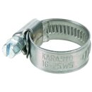 GEKA-Schlauchschelle W5 16-25mm x 12mm breit 1.4401 DIN...