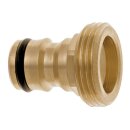 Messinggerätestecker AG G 3/4 leicht