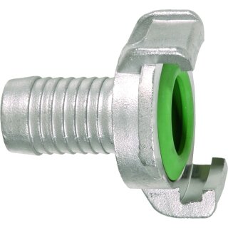 GEKA plus Schlauchstück E 1 1/4 - 32mm
 Edelstahl