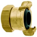 GEKA plus Gewindestück 360 IG G1/2 MS drehbar