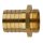 GEKAplus-1/3-Schlauchverschraubung Sauger AG G 1 1/4 - 32mm MS
 m. Sechskant